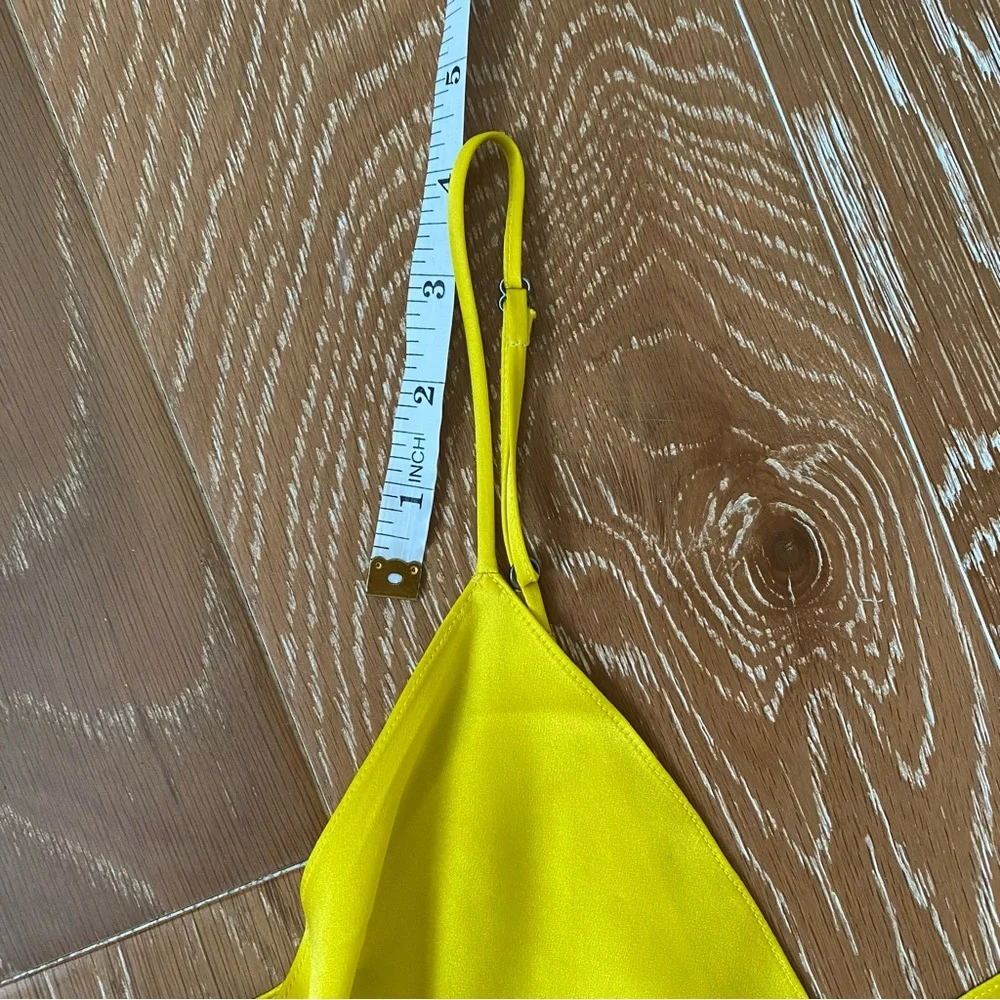 Price firm: Dannijo 100% Silk Daffodil Midi Slip Dress Size XS - Picture 12 of 12